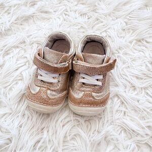Sole Play | Gold Metallic Toddler Sneakers Size 5